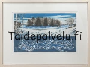 Tuula Lehtinen Kevättalven värikartta I