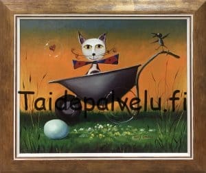 Terry Laakso Kissa ja lintu