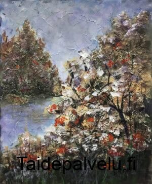 Etusivu 5 Laila-Tuulikki Niemi Aamu joella