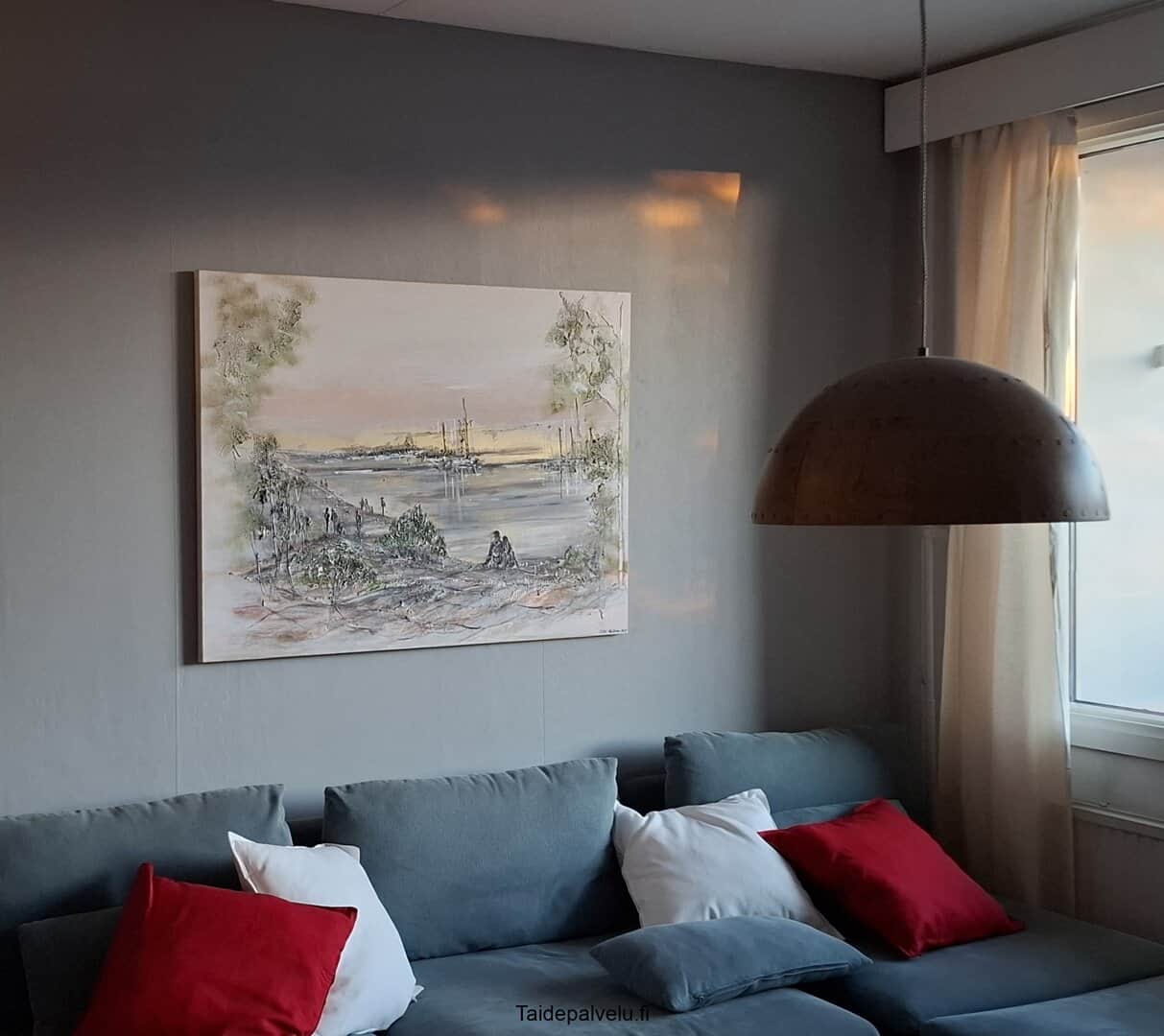 Virpi Mäkinen Kevätiltana kerran kohdekuva