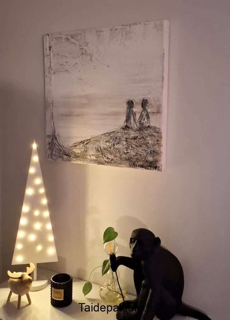 Asiakaspalautetta, kiitos kuvista🥰 5 Virpi Mäkinen ”Kesäilta” Kohdekuva